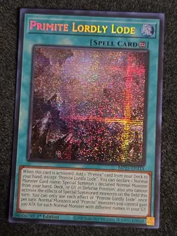 Primite Lordly Lode - MP25-EN114 - Prismatic Secret Rare - 1st Edition NM Yugioh - Image 1