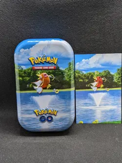 EMPTY Pokemon Go Pokemon TCG Complete 5 Mini Tin Set with Cards Pikachu Eevee - Image 5