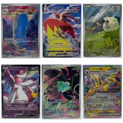Pokemon TCG Lot Of 6 Raw Cards| Illustration Rare / Stamped / Sealed/ NEAR MINT - Image 1