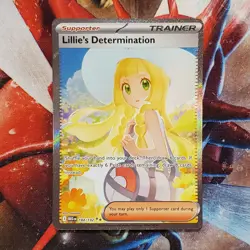 Lillie's Determination 184/132 - SIR - Mega Evolution - Pokemon Card - Lot #816 - Image 2