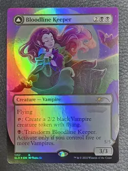 Bloodline Keeper Secret Lair Drop Foil MTG NM Magic Card - Image 1