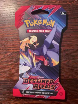 Pokemon Scarlet & Violet Destined Rivals Cards New Sealed Pack - Image 1
