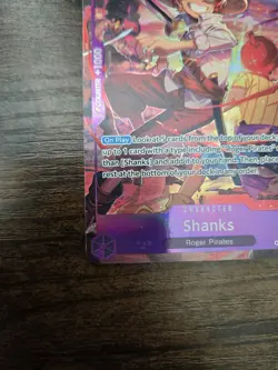 Shanks (Alt Art) OP13-065 R Carrying on His Will - ONE PIECE Card Game English - Image 3