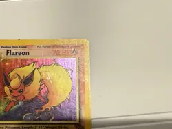 Flareon 3/64 Holo Rare Jungle Set Unlimited Pokemon Card WotC 1999 - Image 2
