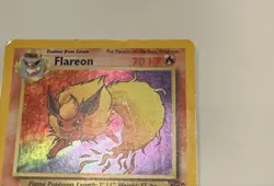 Flareon 3/64 Holo Rare Jungle Set Unlimited Pokemon Card WotC 1999 - Image 4
