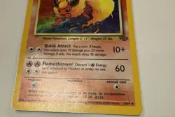 Flareon 3/64 Holo Rare Jungle Set Unlimited Pokemon Card WotC 1999 - Image 5