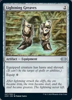 Lightning Greaves -Foil Near Mint MTG Double Masters - Image 1