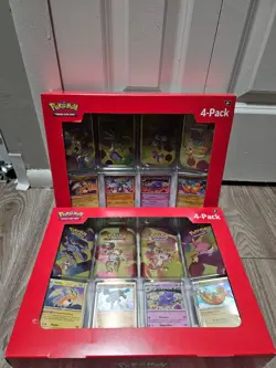 2 Pokemon 4 Mini Tins + 4 Promo Cards Bundle - 151 Sam's Club Exclusive - Image 1