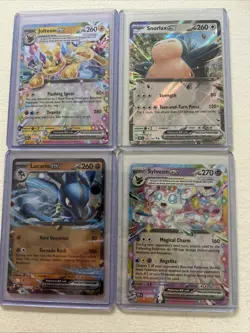 Pokemon TCG Prismatic Evolution Ex Lot Of 4 Cards NM - Image 1