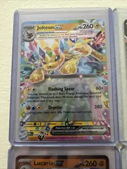 Pokemon TCG Prismatic Evolution Ex Lot Of 4 Cards NM - Image 5
