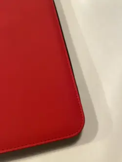 Vault X Fire Red 12-Pocket Exo-Tec Zip Binder 480 Cards Open Box - Image 4