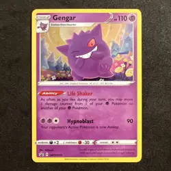 Pokemon Promo Card - Gengar SWSH052 SWSH: Sword & Shield Promo Cards Holo NM - Image 1