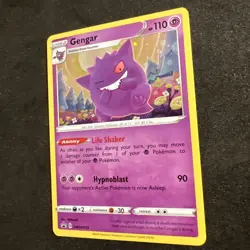 Pokemon Promo Card - Gengar SWSH052 SWSH: Sword & Shield Promo Cards Holo NM - Image 5
