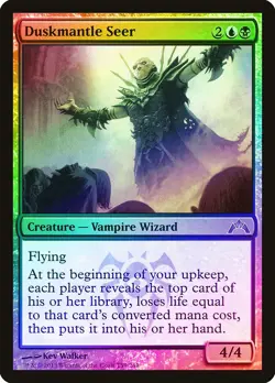 Duskmantle Seer FOIL Gatecrash PLD Blue Black Mythic Rare MAGIC CARD ABUGames - Image 1