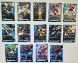 GUNDAM CARD GAME GD02 DUAL IMPACT UNIT CARDS LOT OF 56 CARDS FREE SHIPPING - Image 1