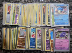 200+ Mixed Pokemon Card Lot Holo/Reverse Holo NM/M - Sleeved 2020/21 ERA - Image 1