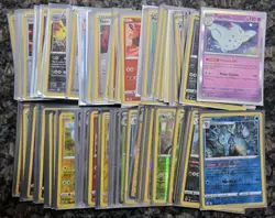 200+ Mixed Pokemon Card Lot Holo/Reverse Holo NM/M - Sleeved 2020/21 ERA - Image 2