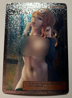 SEXY HEROINE WAIFU Sonia POKEMON ACG PREMIUM HOLOFOIL CARD NM - Image 1