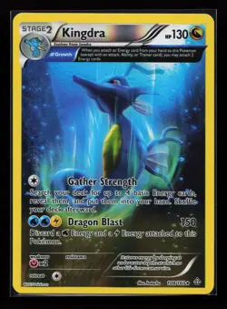 Kingdra (Alpha) 108/160 Holo Rare XY - Primal Clash Pokemon Card - Image 1