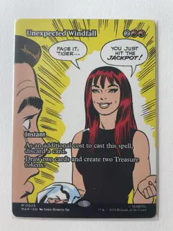 Unexpected Windfall (Borderless) Marvel Universe Eternal-Legal Regular - Image 1