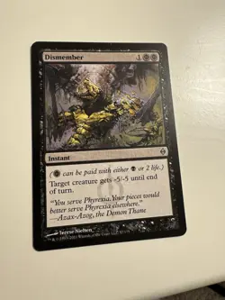 Magic The Gathering: Dismember. Regular. NM - Image 2