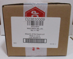 FACTORY SEALED Case DOCTOR WHO Commander Decks Magic: the Gathering - Image 2