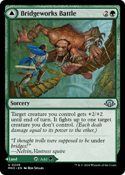 Bridgeworks Battle // Tanglespan Bridgeworks - MH3 #249 | NORMAL | NM | MTG - Image 1