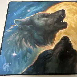 Wolf Pack Playmat MTG Magic CCG Mousepad - Image 2