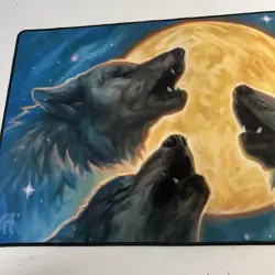 Wolf Pack Playmat MTG Magic CCG Mousepad - Image 4