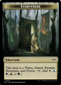 MTG Everywhere // Manifest Double-Sided Token Normal NM Duskmourn Magic - Image 1