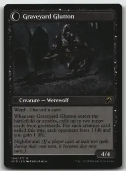 Graveyard Trespasser R Innistrad: Midnight Hunt 104 LP - Image 2