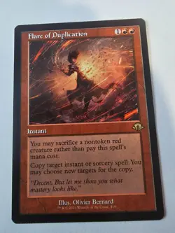 MTG - Flare of Duplication Retro Frame - Modern Horizons 3 - Image 1