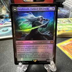 Sephiroth, Fabled SOLDIER Final Fantasy Foil Magic the Gathering - Image 1