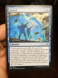 FRENCH 🚫 Delay / Retard 🚫 NM 🚫 Time Spiral Remastered 🚫 Mtg (1607) - Image 1