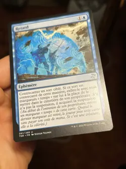 FRENCH 🚫 Delay / Retard 🚫 NM 🚫 Time Spiral Remastered 🚫 Mtg (1607) - Image 2