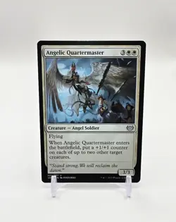 Angelic Quartermaster Uncommon Magic The Gathering TCG Innistard Crimson Vow 2 - Image 1
