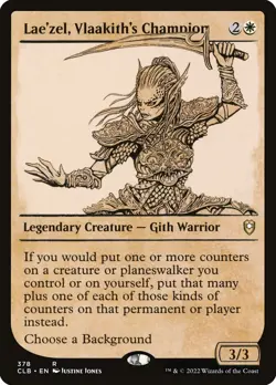 Lae'zel, Vlaakith's Champion Showcase Regular - Commander Legends: Battle For Ba - Image 1