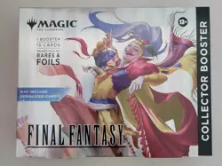 Magic The Gathering TCG Final Fantasy Factory Sealed Collector Booster - Image 1