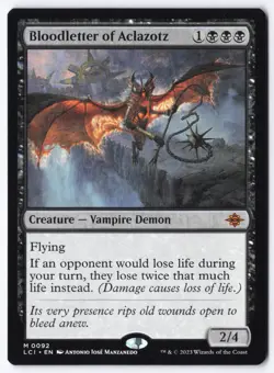 Bloodletter of Aclazotz M The Lost Caverns of Ixalan 92 NM - Image 1