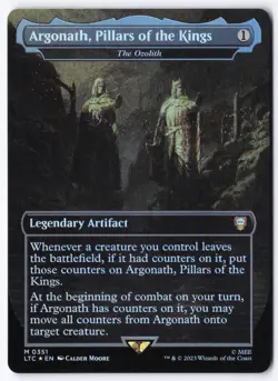Argonath, Pillars of the Kings - The Ozolith M Commander: The Lord of the Rings: - Image 1