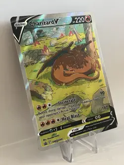 Pokemon TCG Charizard v SWSH260 Sword & Shield Promo Ultra Rare NM Condition - Image 2