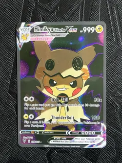 Pokemon Non TCG Vcos Pikachu Mimikyu Cosplay Custom Fan Art (English) - NM - Image 4