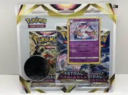 Pokemon TCG Astral Radiance 3-Pack Blister Lot 2x Sylveon + Eevee Promo Sealed - Image 2