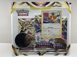 Pokemon TCG Astral Radiance 3-Pack Blister Lot 2x Sylveon + Eevee Promo Sealed - Image 5