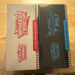 Pokemon TCG Black Bolt & White Flare ETB Elite Trainer Box Sealed Bundle / Set - Image 3