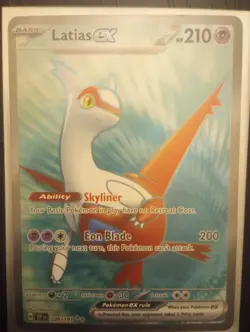 Pokemon TCG Latias EX Surging Sparks Scarlet & Violet Double Rare Full Art - Image 1
