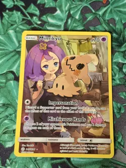 Pokemon Cosmic Eclipse Mimikyu 245/236 NM 0033 - Image 1