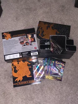 Pokemon Champions Path Elite Trainer Box (ETB) Opened W/Promo Charizard *read - Image 2