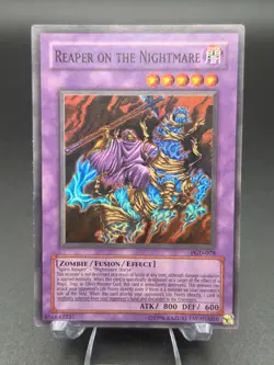 Reaper on the Nightmare PGD-078 YuGiOh Pharaonic Guardian Super Rare 2003 - Image 1