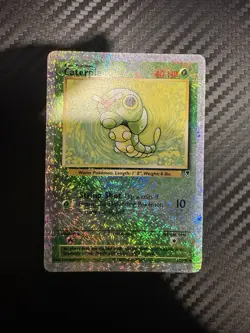 Caterpie 69/110 Common Reverse Holo Legendary Collection Pokemon Card NM - Image 1